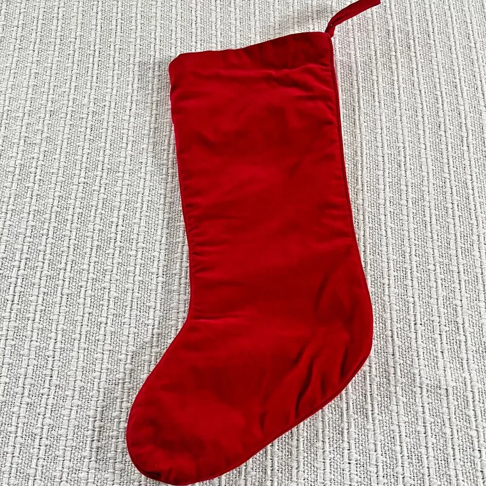 VTG Christmas Stocking Needlepoint Angel Zahra